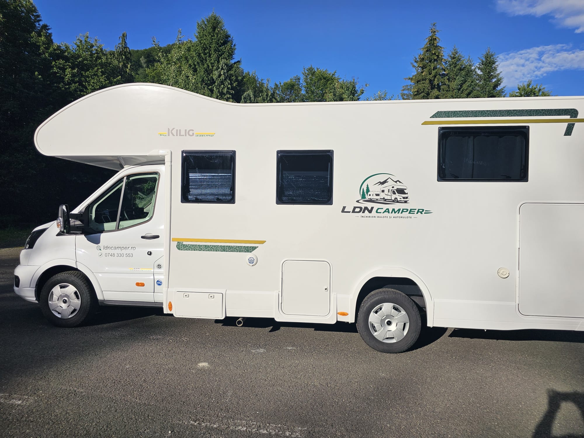 Autorulota Ford KILIG 669 cu branding LDN Camper